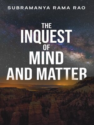 cover image of The Inquest of Mind and Matter